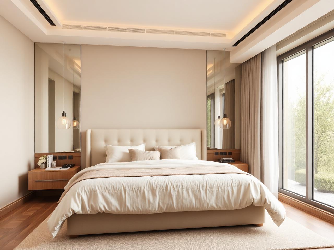 Modern luxury bedroom
